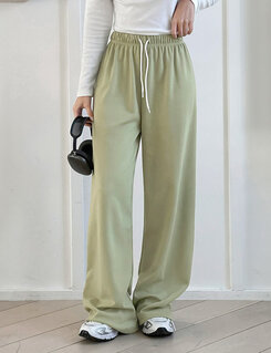 トレーニングパンツ 【SHORT/BASIC/LONG 丈別】トレーニングバンディングバンツ11色 LIGHT GREEN