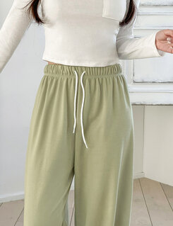 トレーニングパンツ 【SHORT/BASIC/LONG 丈別】トレーニングバンディングバンツ11色 LIGHT GREEN