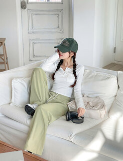 トレーニングパンツ 【SHORT/BASIC/LONG 丈別】トレーニングバンディングバンツ11色 LIGHT GREEN