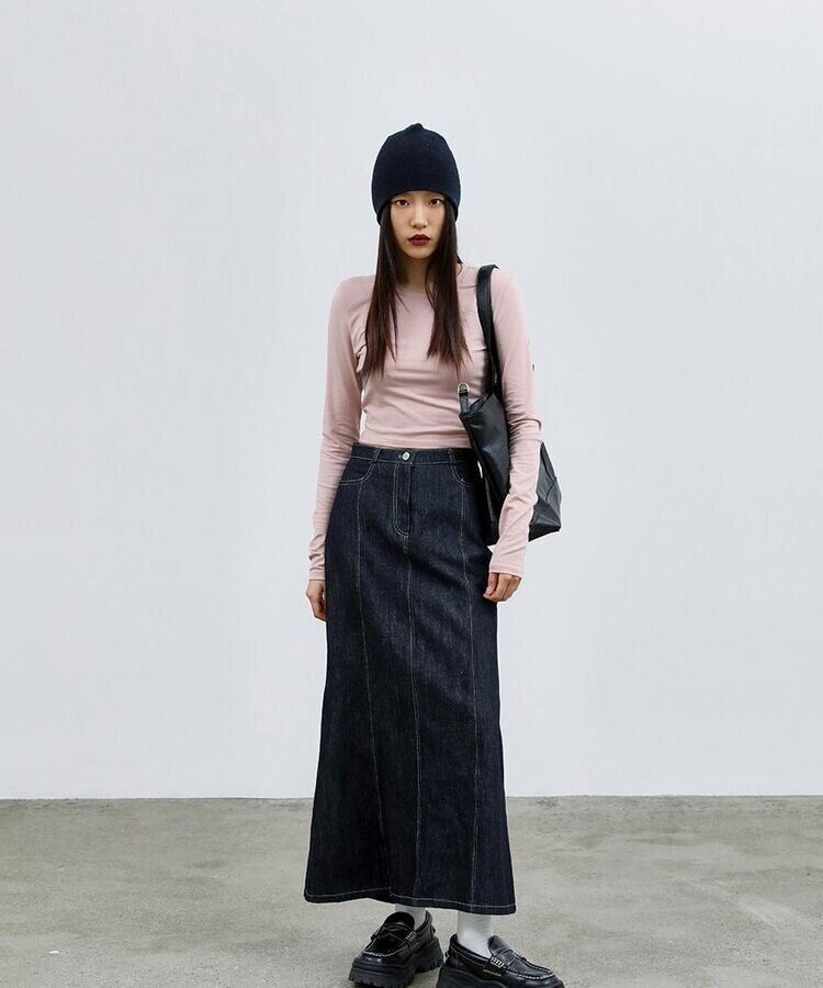 ベーシッククルーソックス WHITE