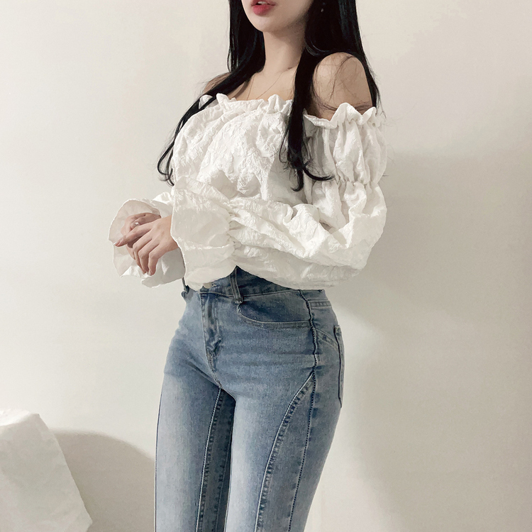 リリー♡オフショルトップス LILY BROWN Lingerie×FRUIT OF THE LOOM】2wayオフショルダートップス