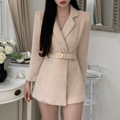 IENA 〔n〕ミニツイードワンピース38 ツイードミニワンピース（ミニワンピース）｜SNIDEL（スナイデル