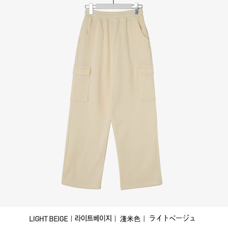 [カーゴ追加/丈別]神シルエットスウェットバンディングパンツ 150/160/170