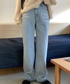 ストレートライトブルーデニムパンツ｜デニム｜韓国ファッション通販 SONA