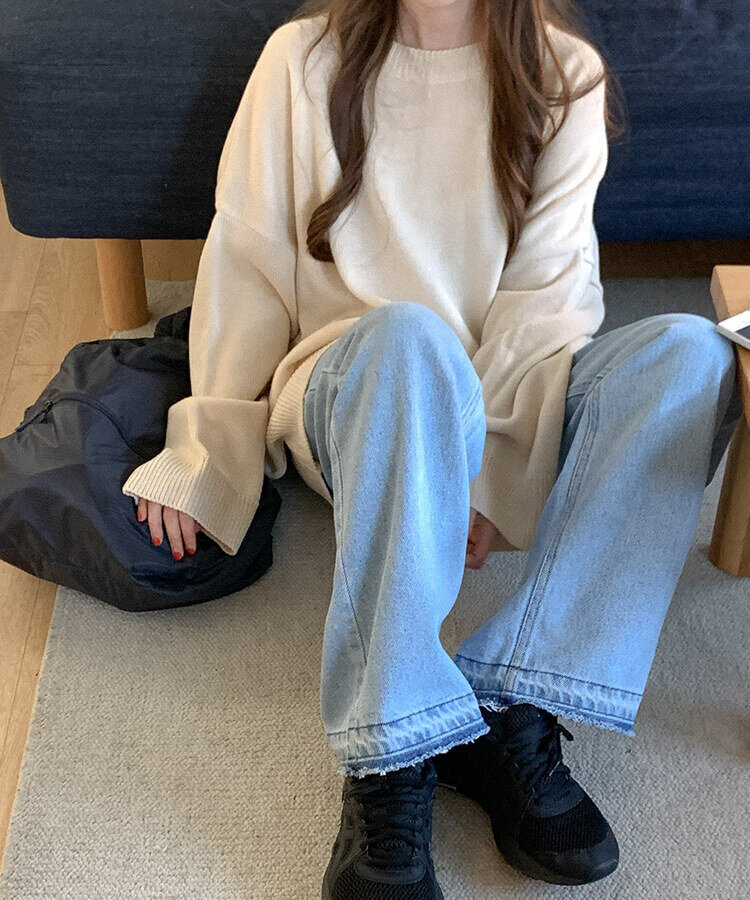 ストレートライトブルーデニムパンツ｜デニム｜韓国ファッション通販 SONA