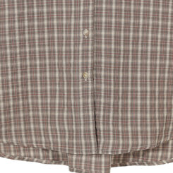 オーバーフィットポケットチェックシャツ