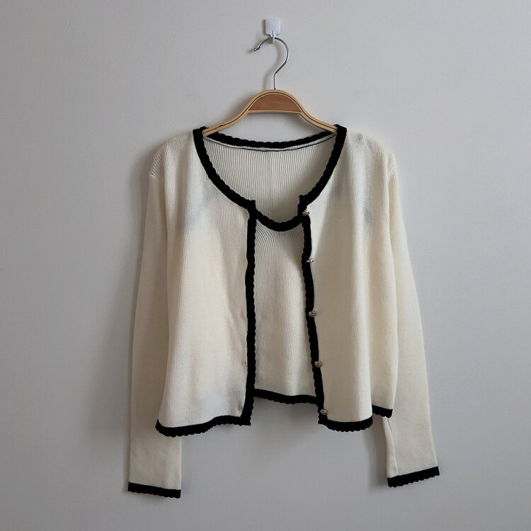 【SET着用可能】クロップキャミソール＋カーディガン