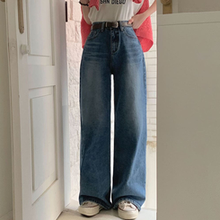 [BELLIDE MADE]ワイドデニムパンツ DENIM