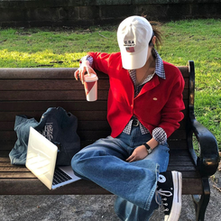 [BELLIDE MADE]ワイドデニムパンツ DENIM