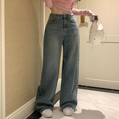 [BELLIDE MADE]ワイドデニムパンツ VINTAGE BLUE