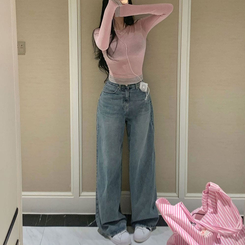 [BELLIDE MADE]ワイドデニムパンツ VINTAGE BLUE