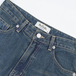 [BELLIDE MADE]ワイドデニムパンツ