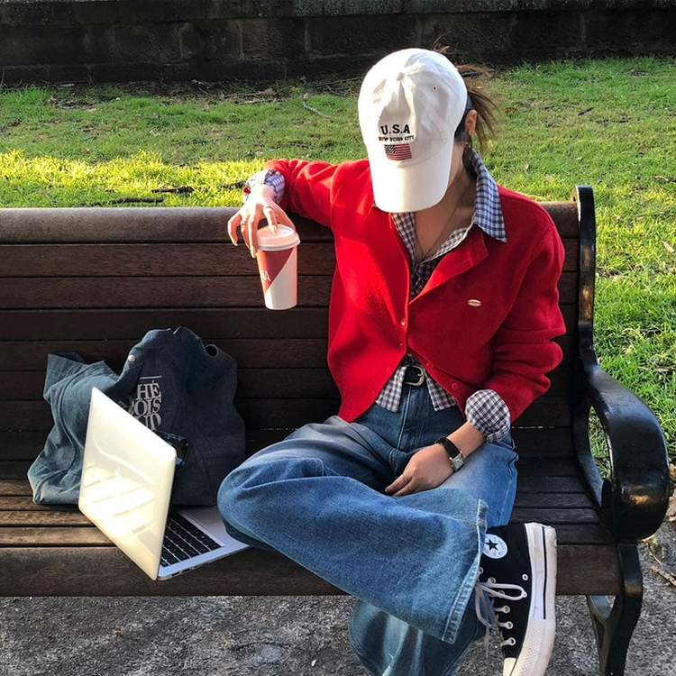 [BELLIDE MADE]ワイドデニムパンツ DENIM