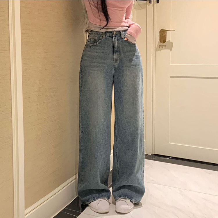 [BELLIDE MADE]ワイドデニムパンツ VINTAGE BLUE