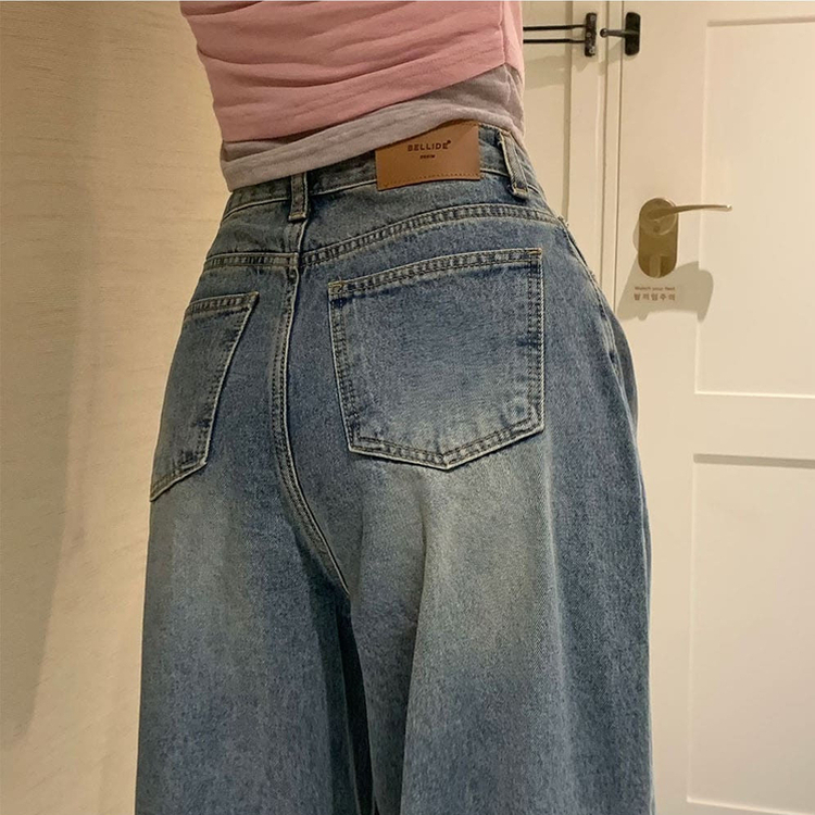 [BELLIDE MADE]ワイドデニムパンツ VINTAGE BLUE