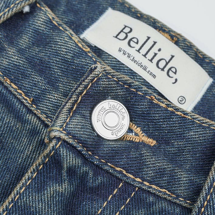 [BELLIDE MADE]ワイドデニムパンツ