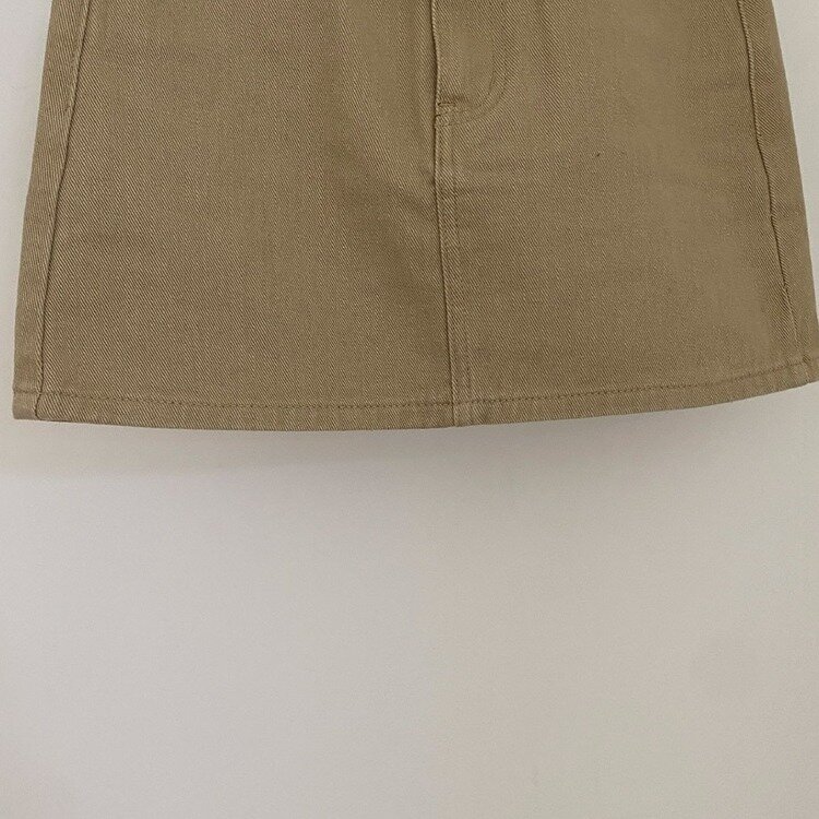 【SHORT/BASIC 丈別】デイリーコットンミニスカート5色
