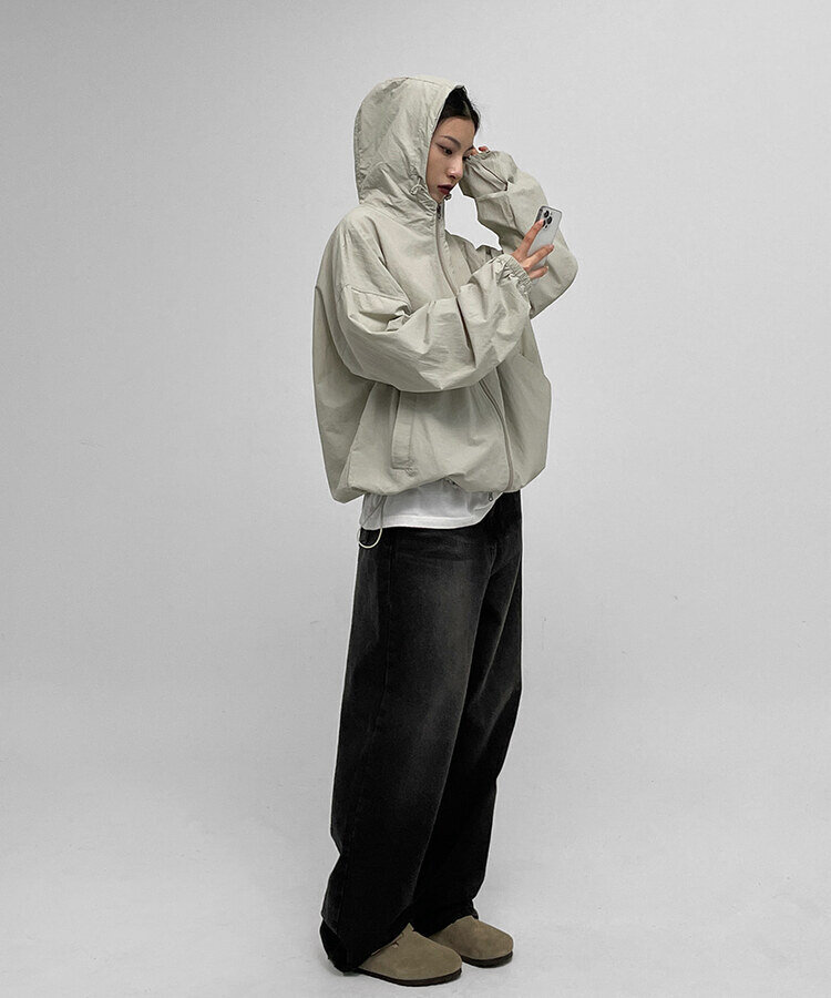 7ITA Dopo Cat Windbreaker Light Grey | 軽量な実力派ウィンド