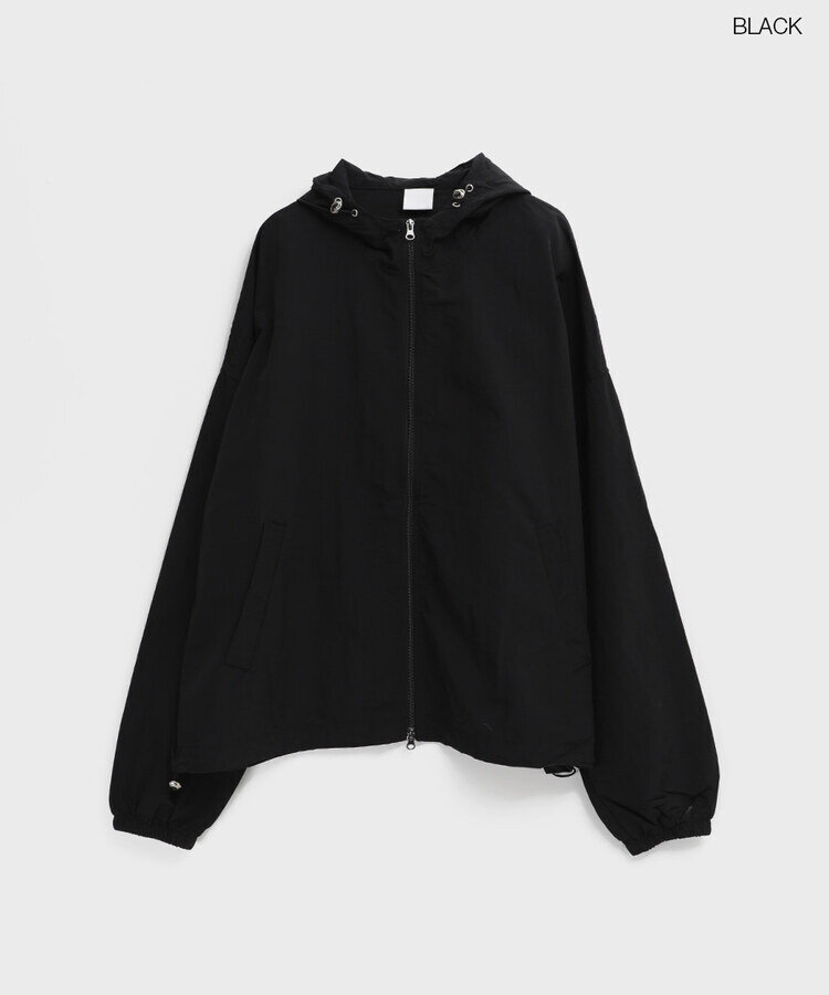 UNISEX)ダブルジップアップフードウインドブレーカー7色｜ジャンパー