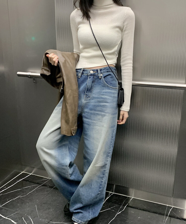 ワークウォッシュワイドデニム seon ウォッシュワイドデニム – SEON