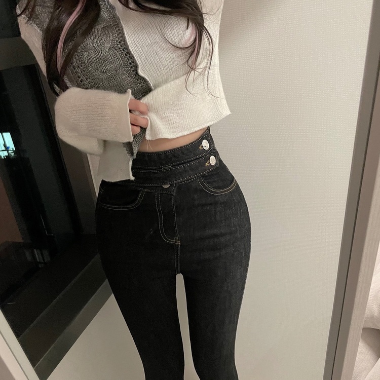 ダブルウエストプリントデニム FLOWER CUT PANTS | PANTS | JUZU store | ジュズストア