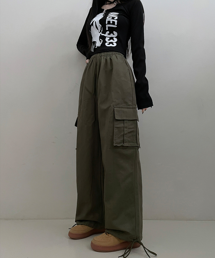 さらさま専用ligdot⭐︎サテンカーゴパンツ⭐︎ワイドパンツ☆リグドット さらさま専用ligdot⭐︎サテンカーゴパンツ⭐︎ワイドパンツ