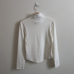 トレーニングハーフジップアップハイネック長袖Tシャツ