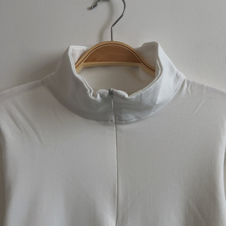 トレーニングハーフジップアップハイネック長袖Tシャツ