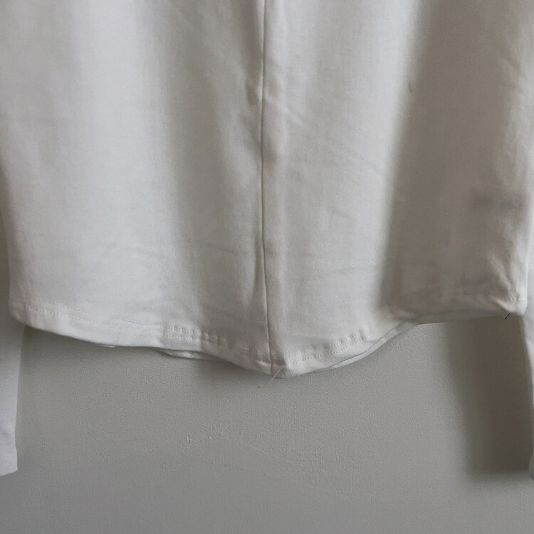 トレーニングハーフジップアップハイネック長袖Tシャツ