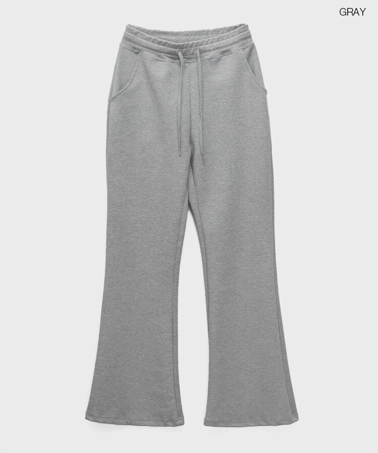 【SHORT/LONG 丈別】ブーツカットバンディングパンツ