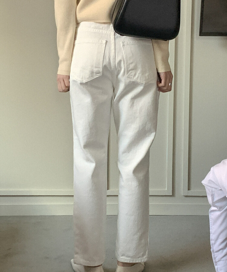 ストレートコットンパンツ|コットンパンツ|韓国ファッション ストレートコットンパンツ|コットンパンツ|韓国ファッション
