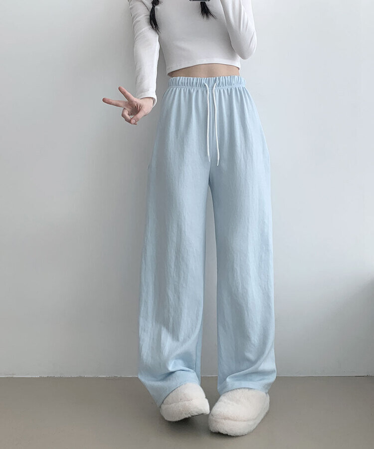 조이 와이드 트레이닝 롱 팬츠 소라