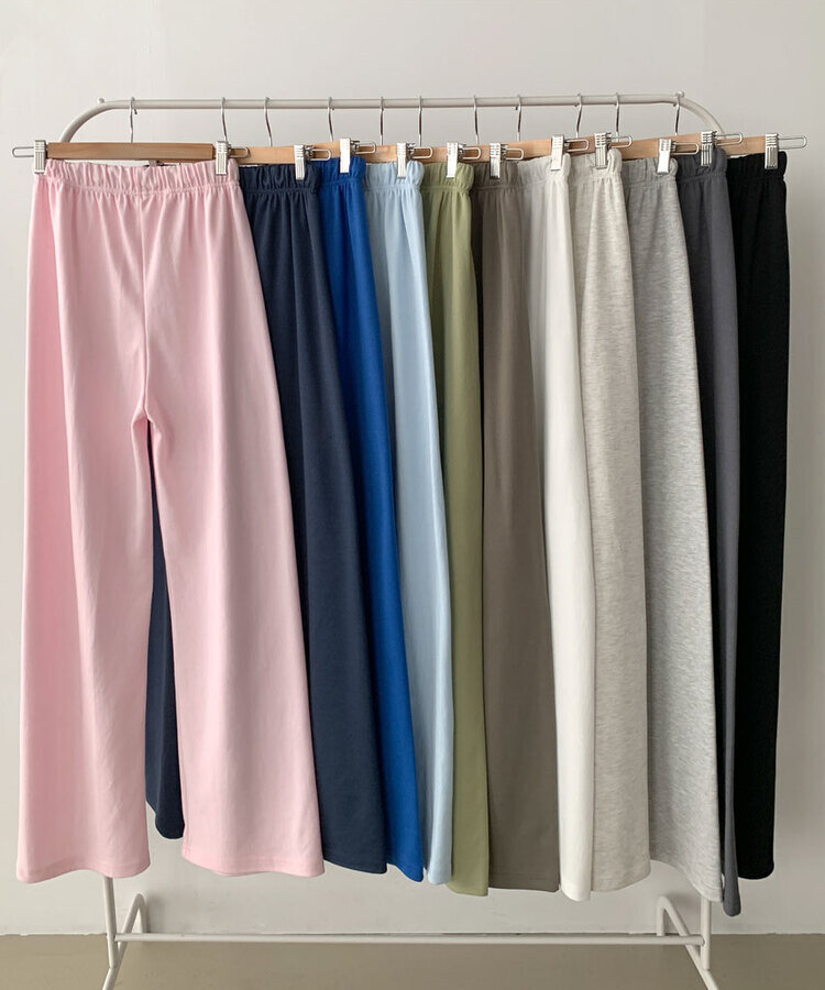 조이 와이드 트레이닝 롱 팬츠