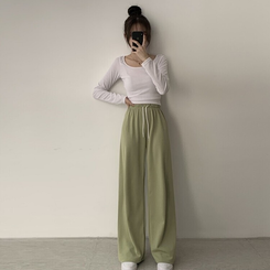 【SHORT/BASIC/LONG 丈別】ロングトレーニングパンツ12色 LIGHT GREEN