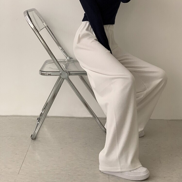 3가지 사이즈 무려 11컬러 사계절 활용 가능한 롱 와이드 팬츠 트레이닝바지 키큰녀 키작녀 봄옷 아이보리