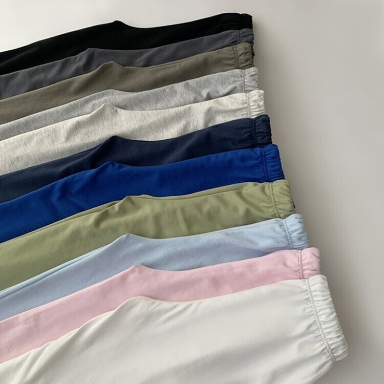 3가지 사이즈 무려 11컬러 사계절 활용 가능한 롱 와이드 팬츠 트레이닝바지 키큰녀 키작녀 봄옷