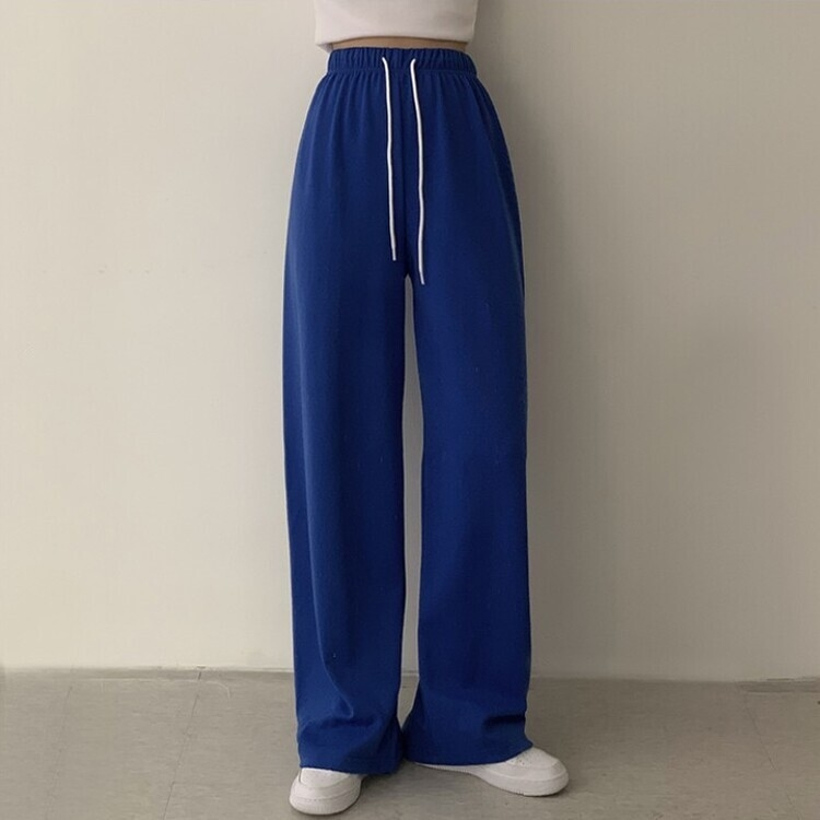 【SHORT/BASIC/LONG 丈別】ロングトレーニングパンツ12色 COBALT BLUE