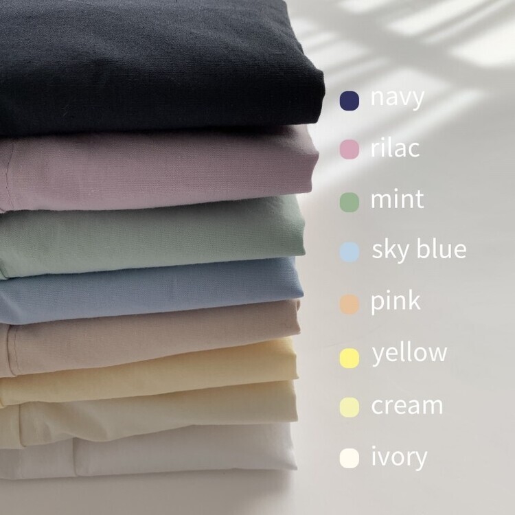 하니니 데일리 크롭 긴팔 가을 겨울 셔츠