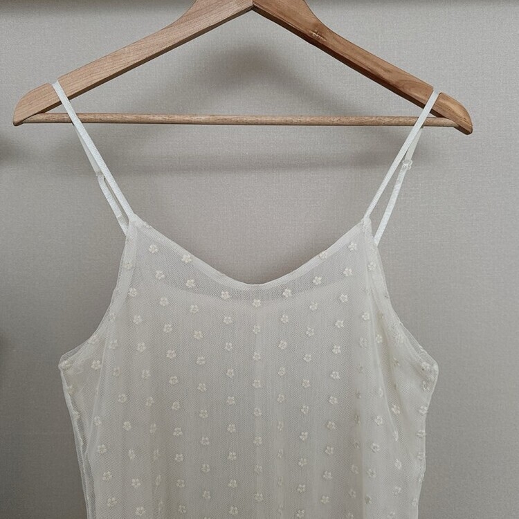 シースルーレイヤーワンピース