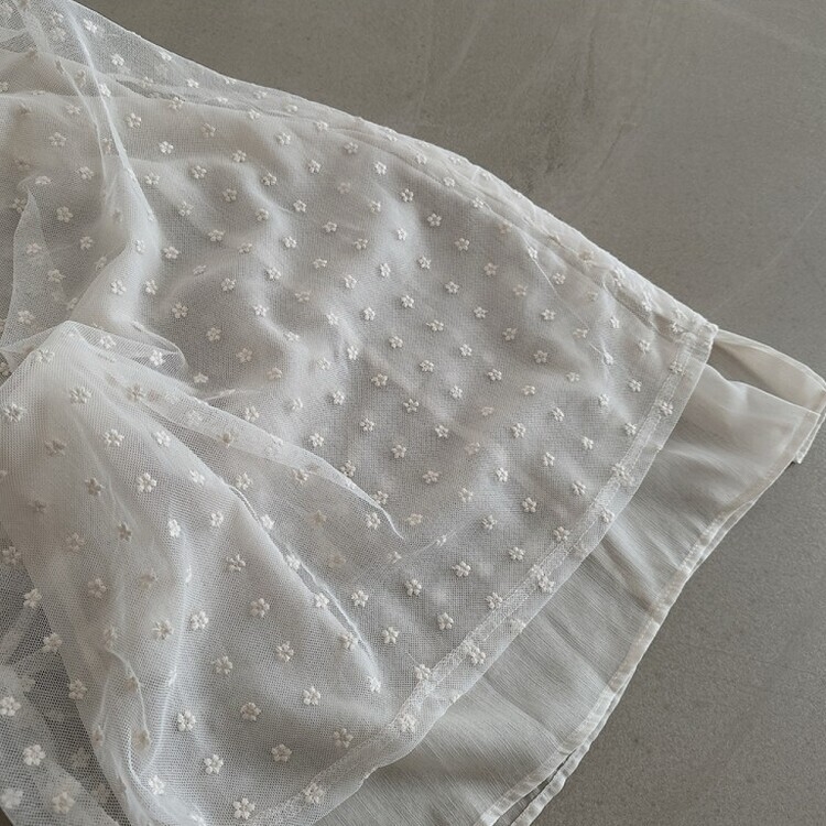 シースルーレイヤーワンピース