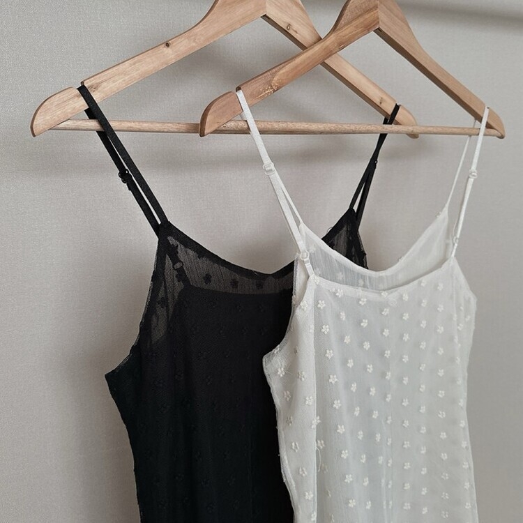 シースルーレイヤーワンピース