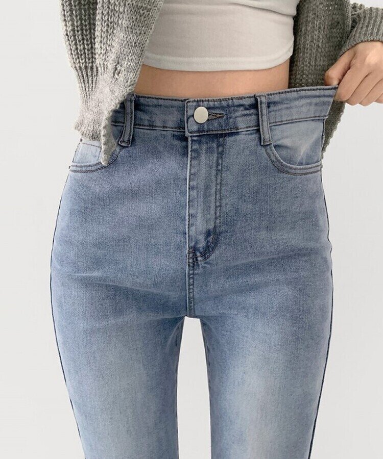 4계절 밴딩 롱부츠컷 다양한 컬러 데님팬츠 연청