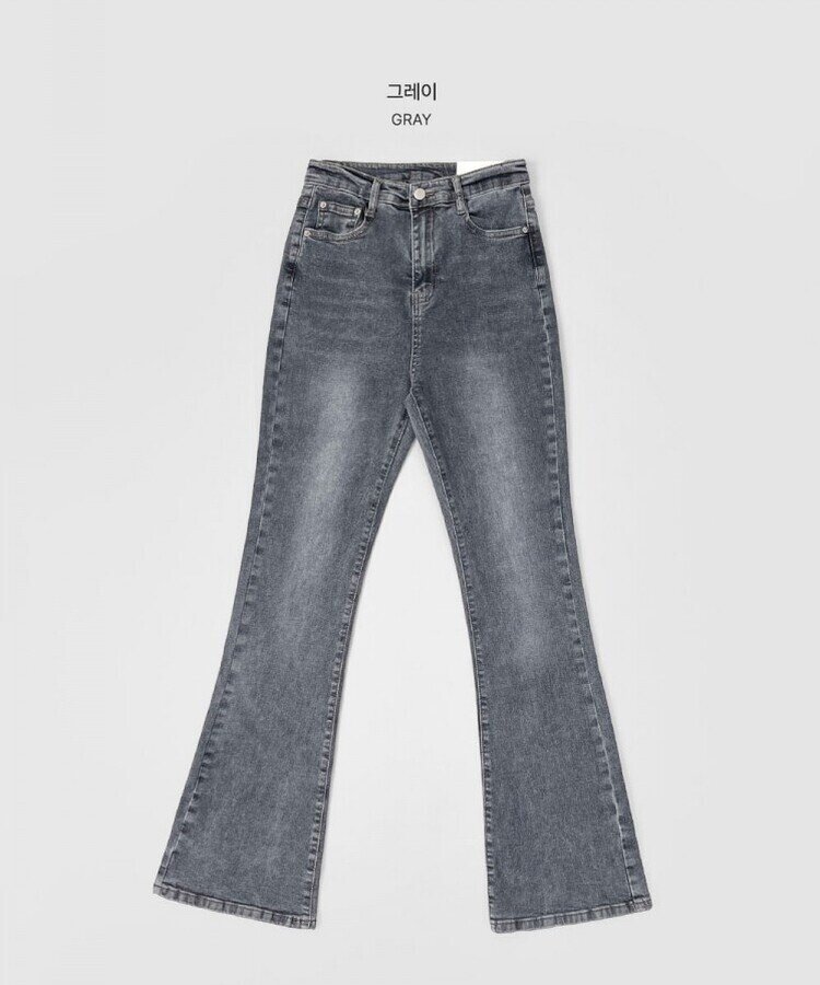 4계절 밴딩 롱부츠컷 다양한 컬러 데님팬츠