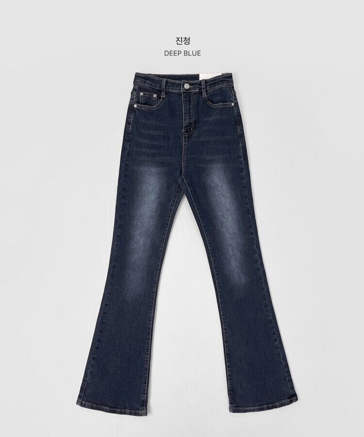 4계절 밴딩 롱부츠컷 다양한 컬러 데님팬츠