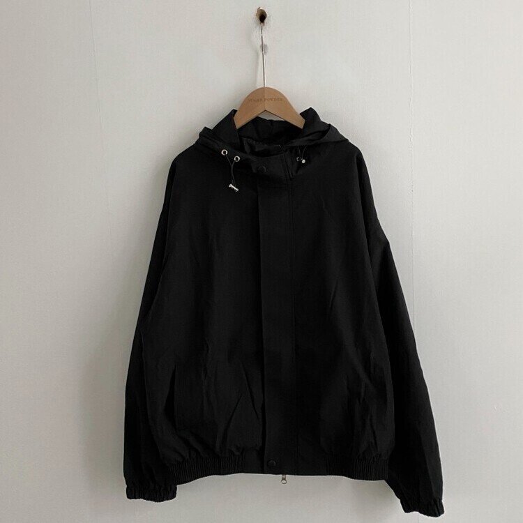 스냅 버튼 투웨이 후드야상 바람막이 집업점퍼 2color