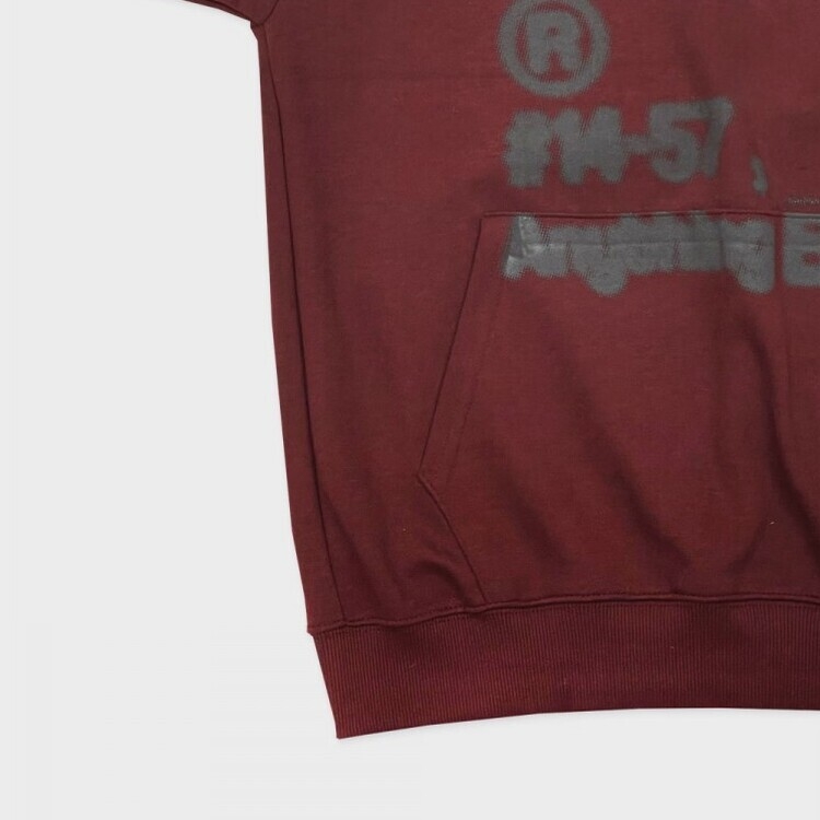 리오스 스프레이 레터링 프린팅 남녀공용 루즈 맨투맨 후드티 3color