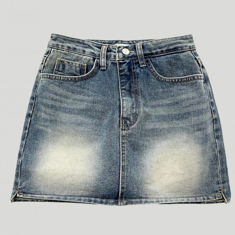 【大幅値下げ】FURFUR Leeコラボ デニム ミニスカート アシンメトリー 大幅値下げ】FURFUR Leeコラボ デニム ミニスカート