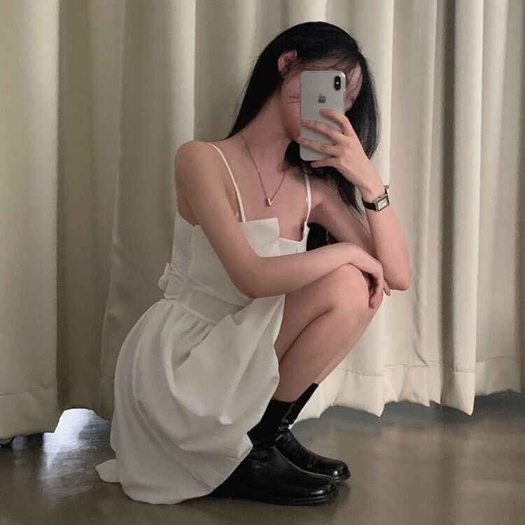 バックリボンノースリーブバルーンミニワンピース IVORY