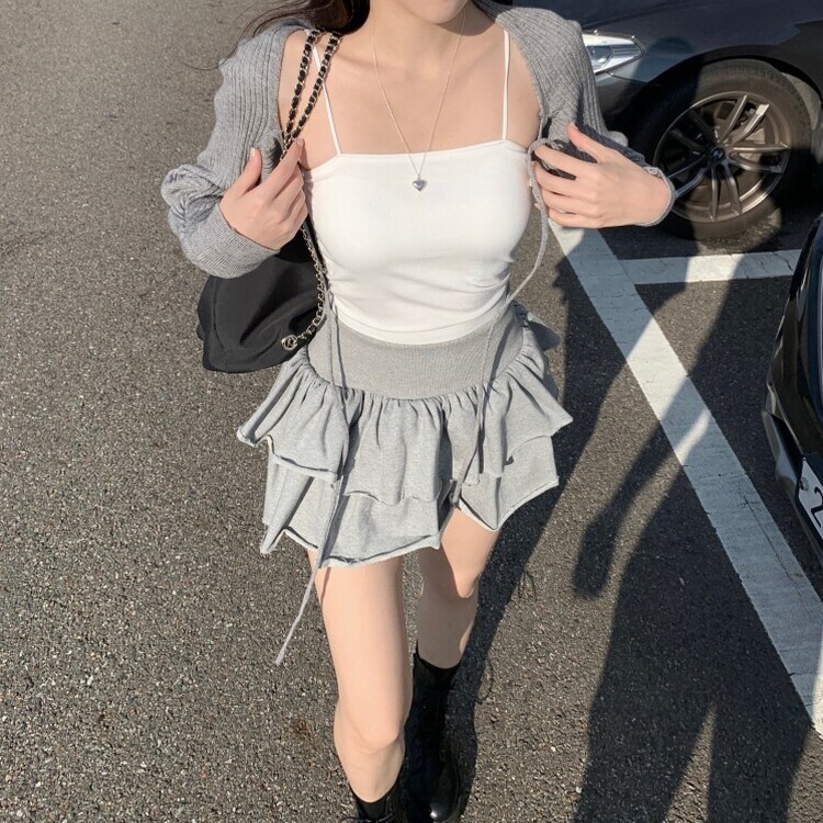 ♥유키♥限定‼︎シェリエ♡即完売♡ナイロンZIPミニスカートＳsize ♥유키♥限定‼︎シェリエ♡即完売♡ナイロンZIPミニスカート