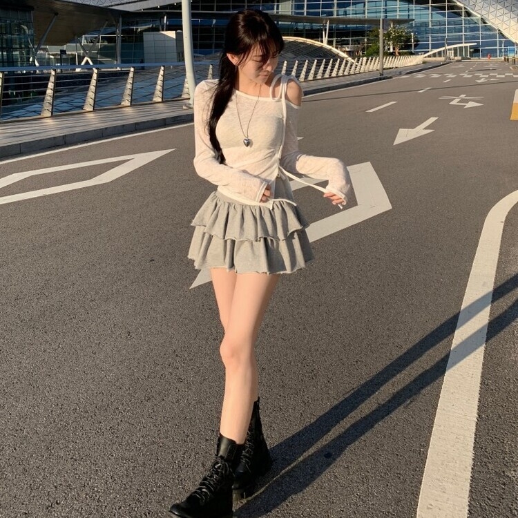 ♥유키♥限定‼︎シェリエ♡即完売♡ナイロンZIPミニスカートＳsize ♥유키♥限定‼︎シェリエ♡即完売♡ナイロンZIPミニスカート